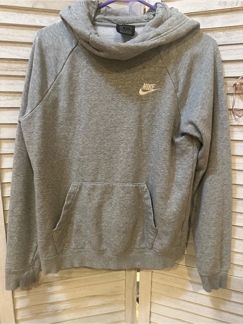 Nike Gray Crewneck Pullover Sweatshirt